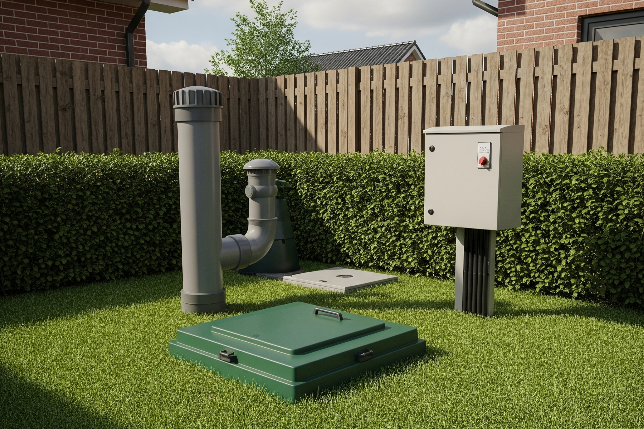 domestic sewage treatment plantn