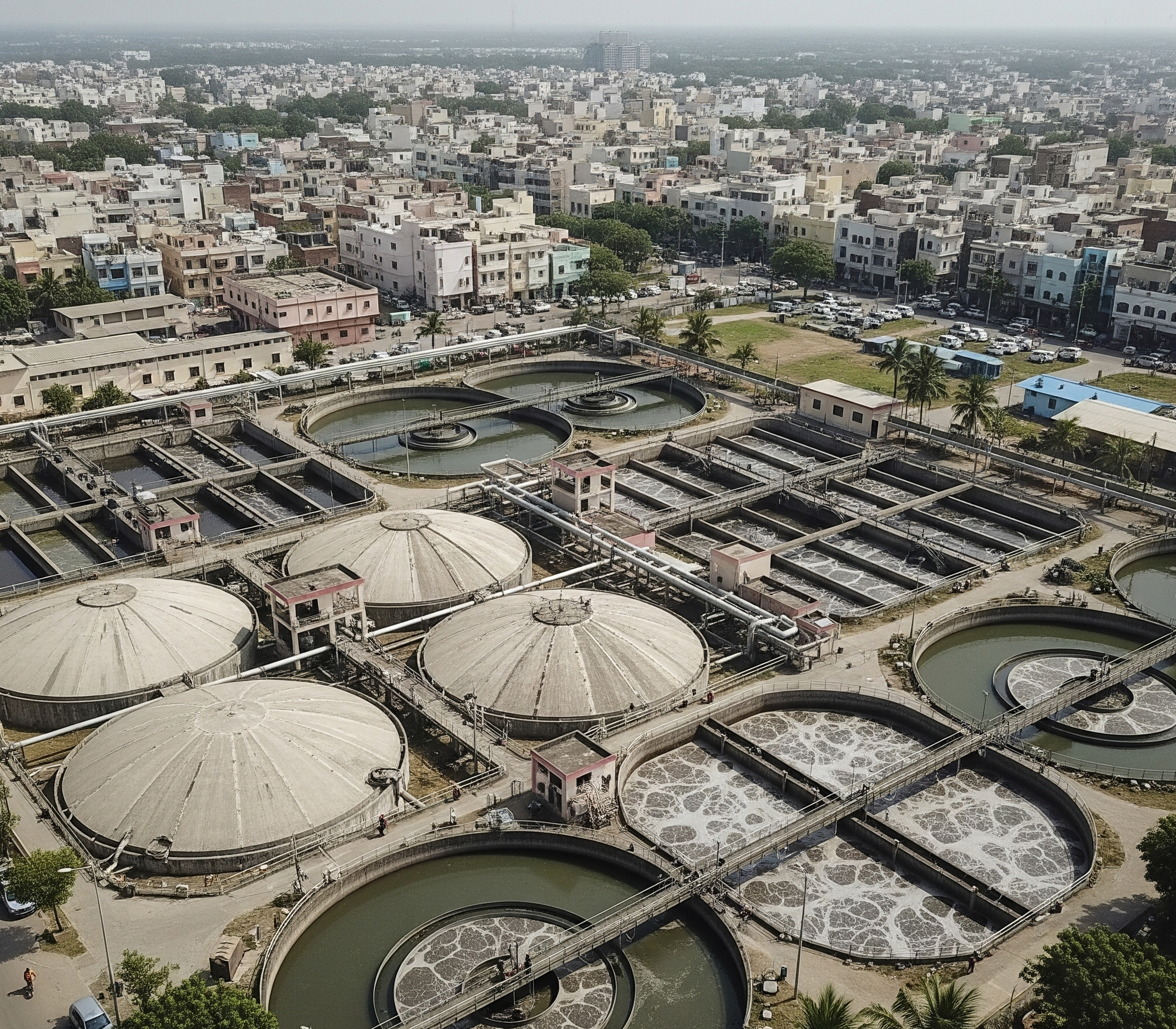 sewage treatment plant in india
